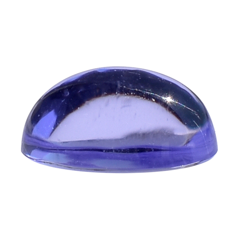 TANZANITE PLAIN OVAL CAB (AAA)  (CLEAN) 5X3MM 0.34 Cts.