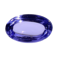 TANZANITE PLAIN OVAL CAB (AAA)  (CLEAN) 5X3MM 0.34 Cts.