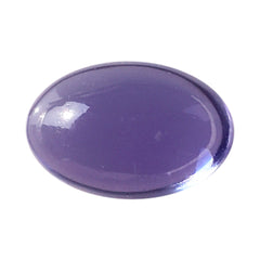 TANZANITE PLAIN OVAL CAB (AAA) (CLEAN) (TH. 2.00-2.40MM) 6X4MM 0.66 Cts.