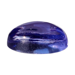 TANZANITE PLAIN OVAL CAB (AAA) (CLEAN) (TH. 2.00-2.40MM) 6X4MM 0.66 Cts.