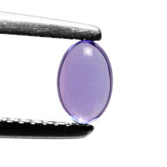 TANZANITE PLAIN OVAL CAB (AAA) (CLEAN) (TH. 2.00-2.40MM) 6X4MM 0.66 Cts.