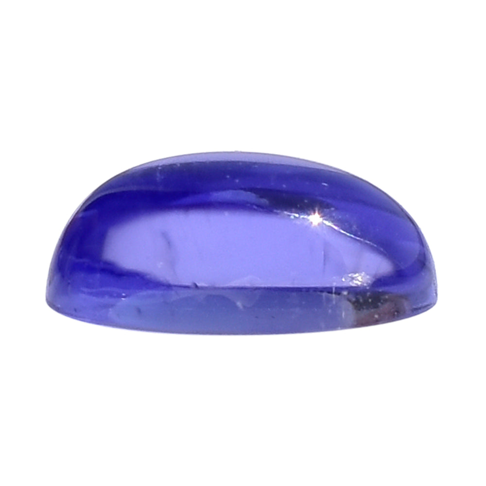 TANZANITE PLAIN OVAL CAB (AAA)  (CLEAN) 7X5MM 1.01 Cts.