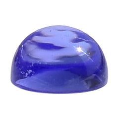 TANZANITE PLAIN ROUND CAB (AAA)  (CLEAN) 3MM 0.17 Cts.