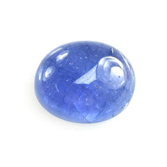 MILKY TANZANITE PLAIN OVAL CAB (SEMI MILKY) 10X8MM 3.31 cts