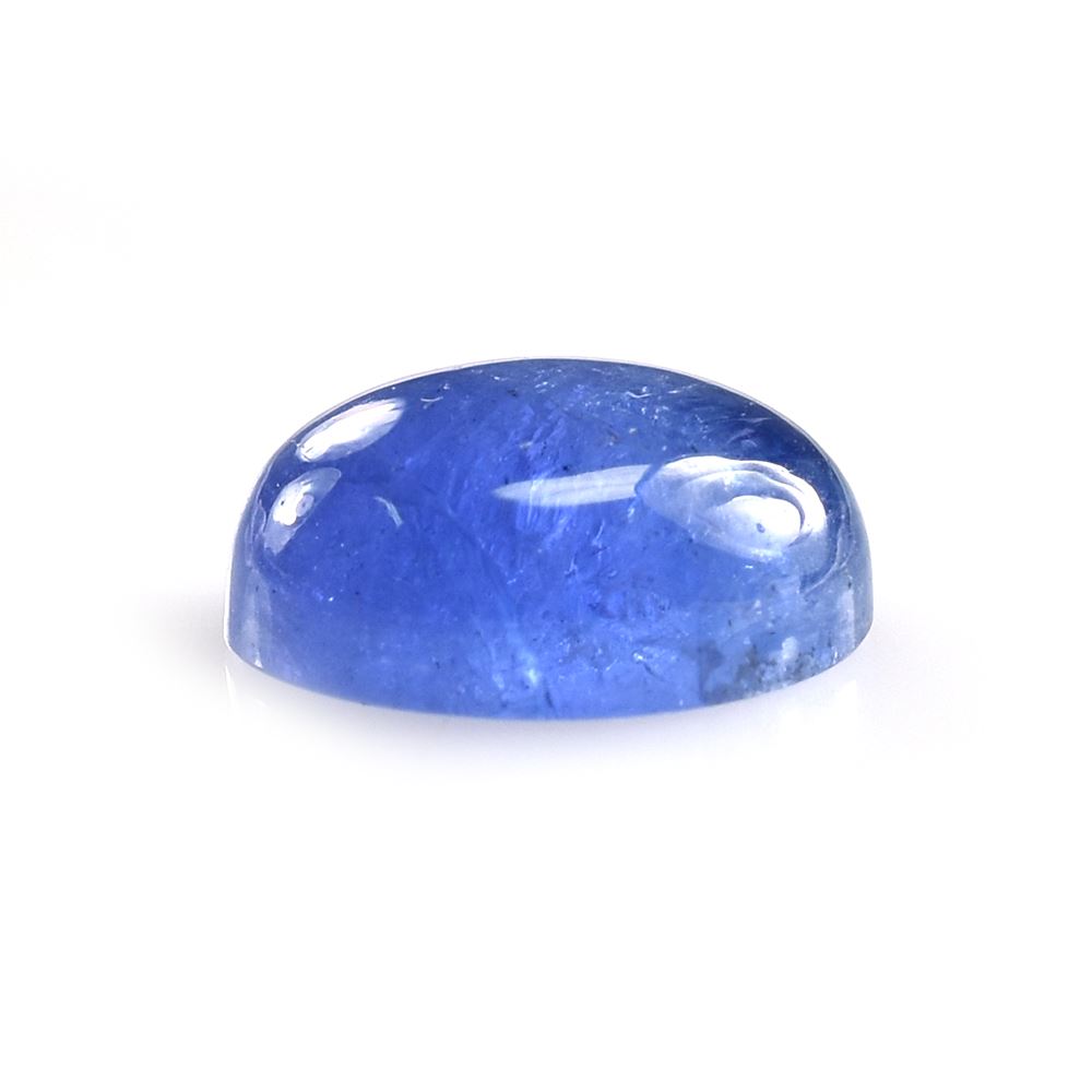 MILKY TANZANITE PLAIN OVAL CAB (SEMI MILKY) 10X8MM 3.31 cts
