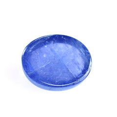 MILKY TANZANITE PLAIN OVAL CAB (SEMI MILKY) 10X8MM 3.31 cts