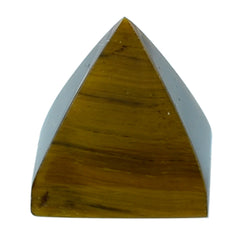 YELLOW TIGER'S EYE QUARTZ PYRAMID SQUARE CAB 7MM 2.27 Cts.