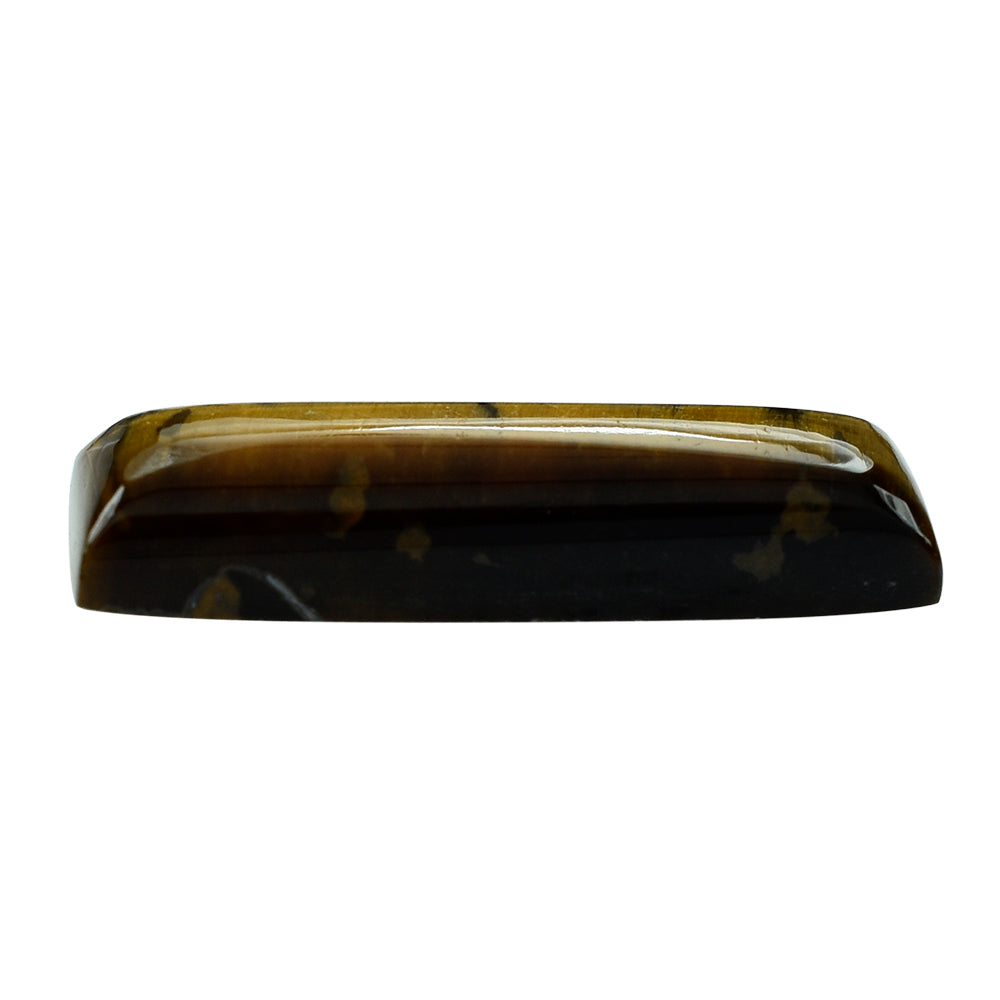 TIGER'S EYE QUARTZ RECTANGLE CAB 20X6MM 5.45 Cts.