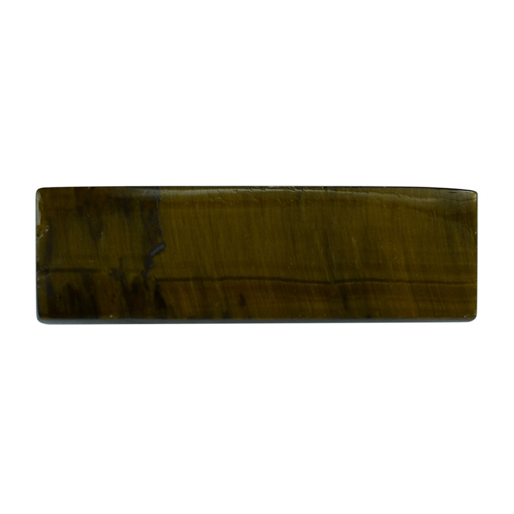 TIGER'S EYE QUARTZ RECTANGLE CAB 20X6MM 5.45 Cts.