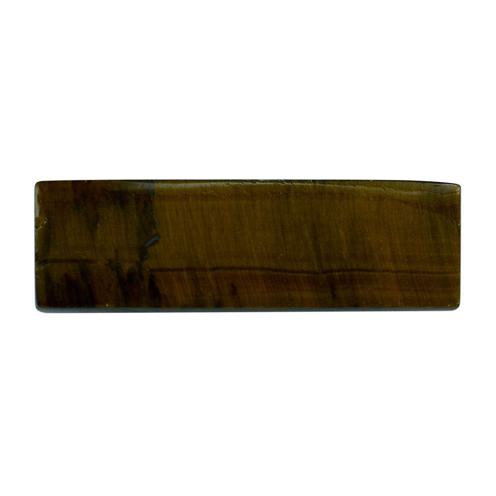 TIGER'S EYE QUARTZ RECTANGLE CAB 20X6MM 5.45 Cts.