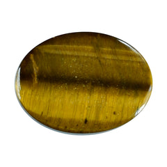 TIGER'S EYE QUARTZ OVAL CAB 16X12MM 10.61 Cts.