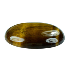 TIGER'S EYE QUARTZ ROUND CAB 30MM 54.95 Cts.