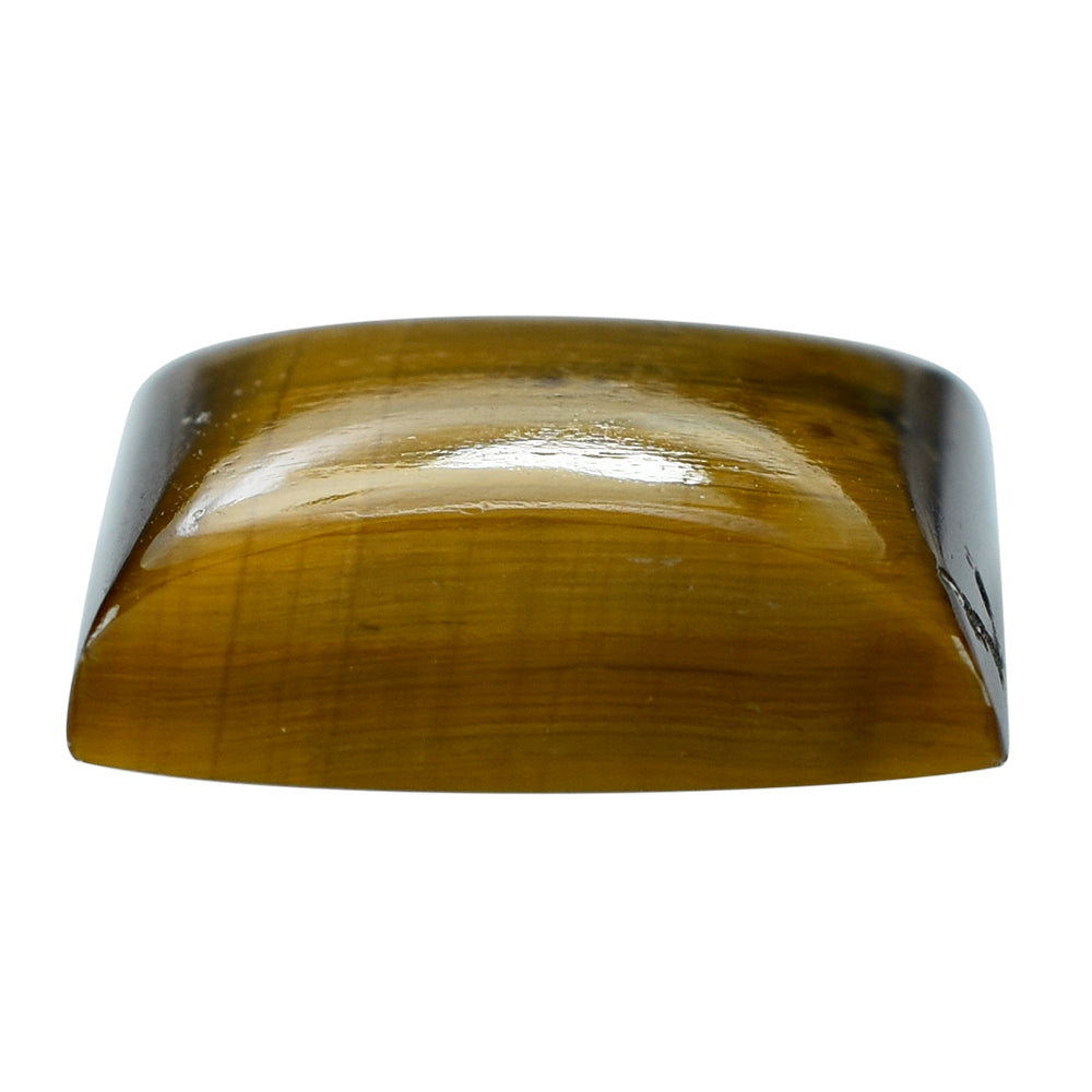TIGER'S EYE QUARTZ SQUARE CAB 14MM 9.38 Cts.