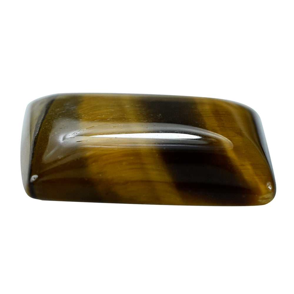 TIGER'S EYE QUARTZ SQUARE CAB 18X17MM 14.30 Cts.