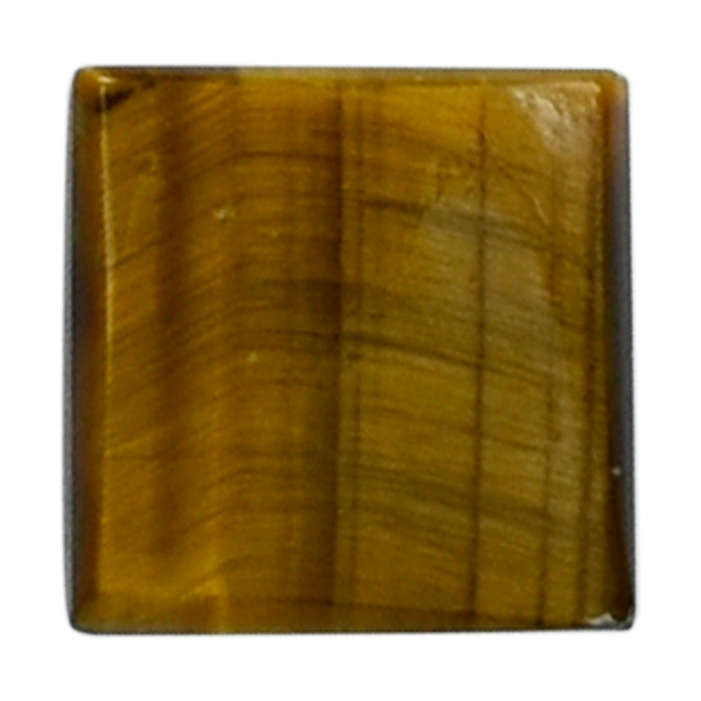 TIGER'S EYE QUARTZ SQUARE CAB 5MM 0.74 Cts.