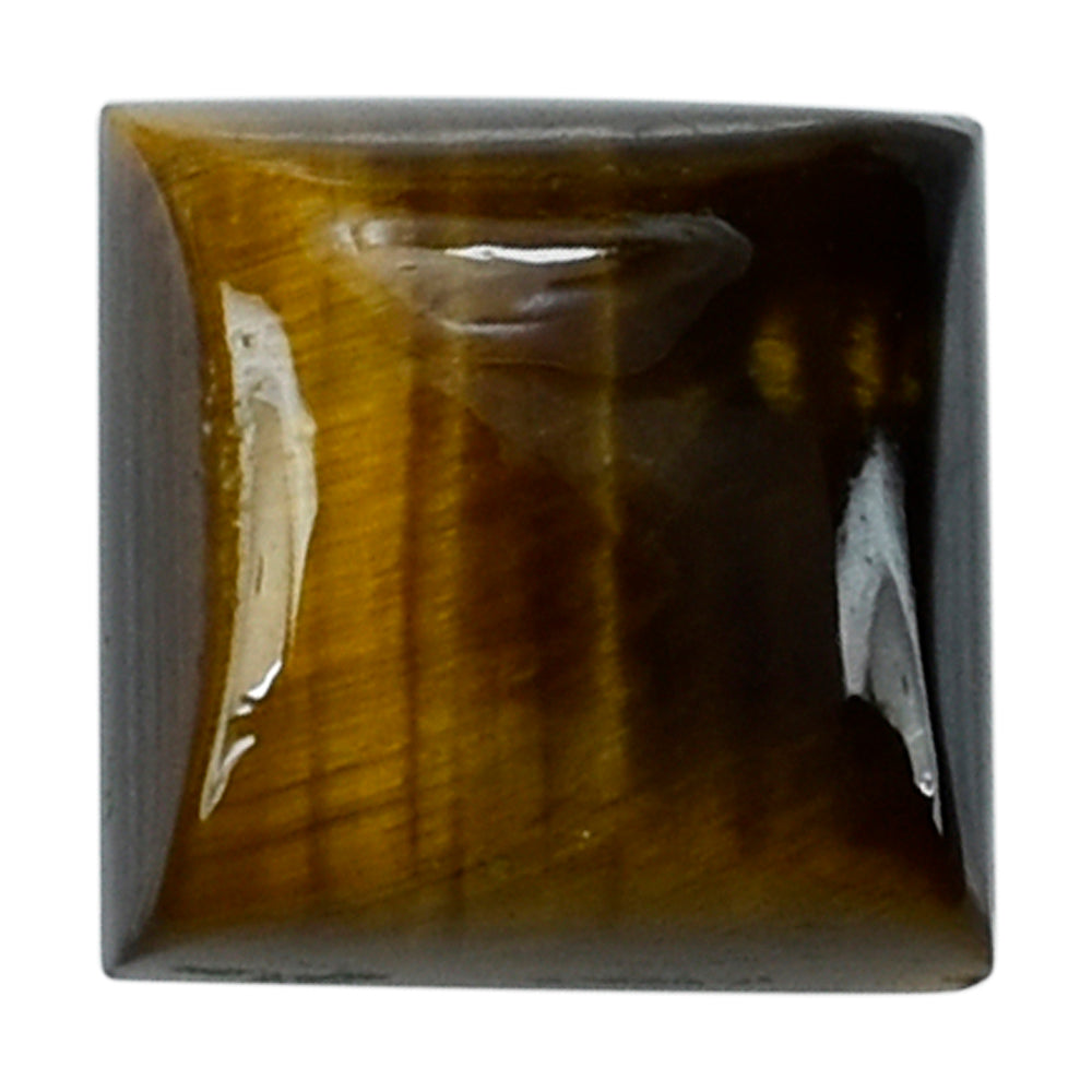 TIGER'S EYE QUARTZ SQUARE CAB 6MM 1.09 Cts.
