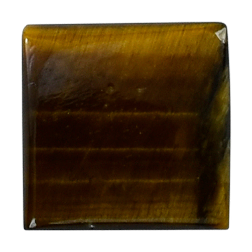 TIGER'S EYE QUARTZ SQUARE CAB 6MM 1.09 Cts.
