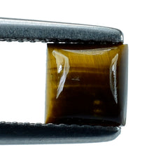 TIGER'S EYE QUARTZ SQUARE CAB 6MM 1.09 Cts.