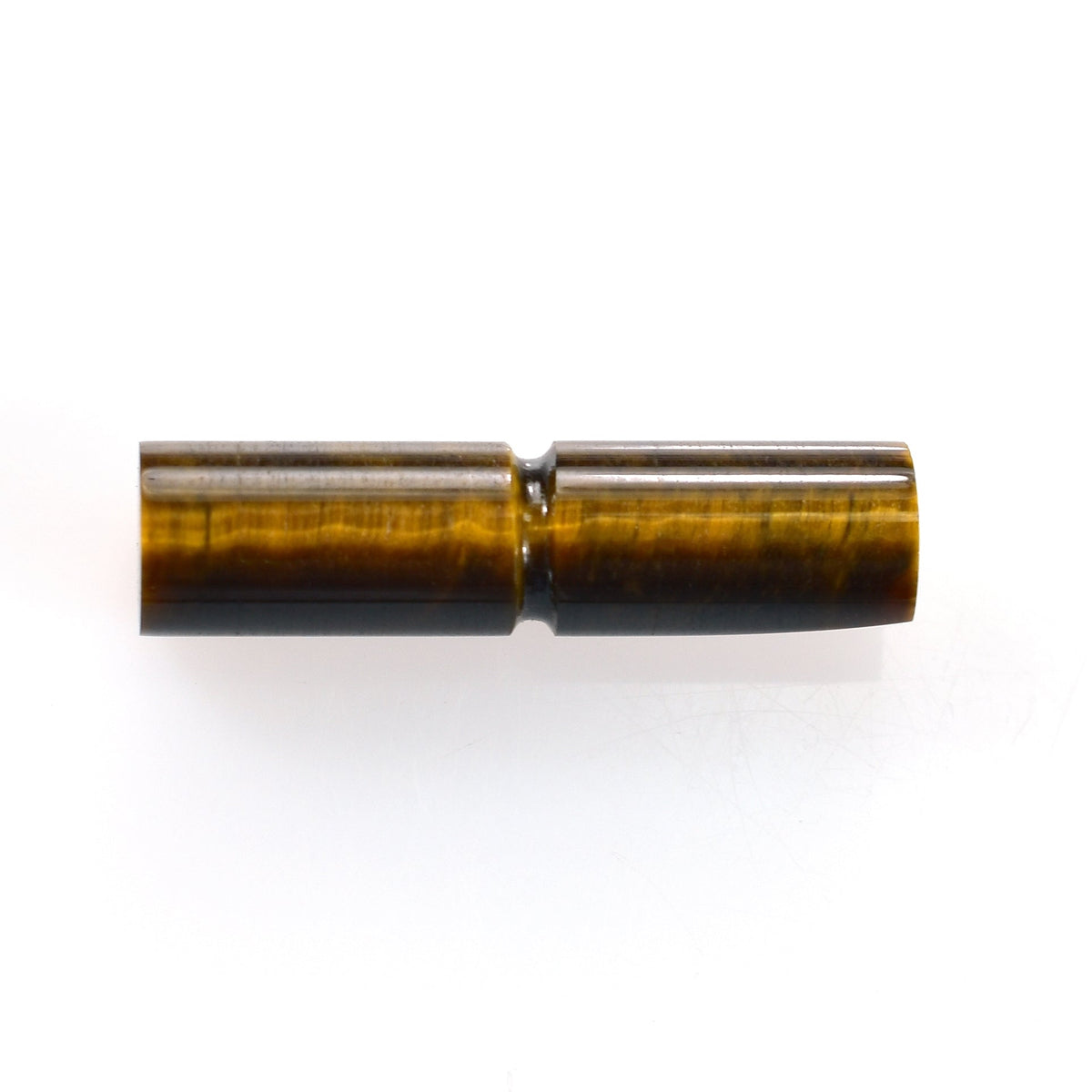YELLOW TIGER EYE FANCY CUT BARREL 20.50X5 MM 5.23 CTS