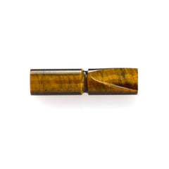 YELLOW TIGER EYE FANCY CUT BARREL 20.50X5 MM 5.23 CTS