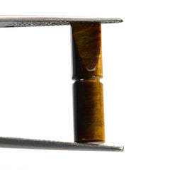 YELLOW TIGER EYE FANCY CUT BARREL 20.50X5 MM 5.23 CTS