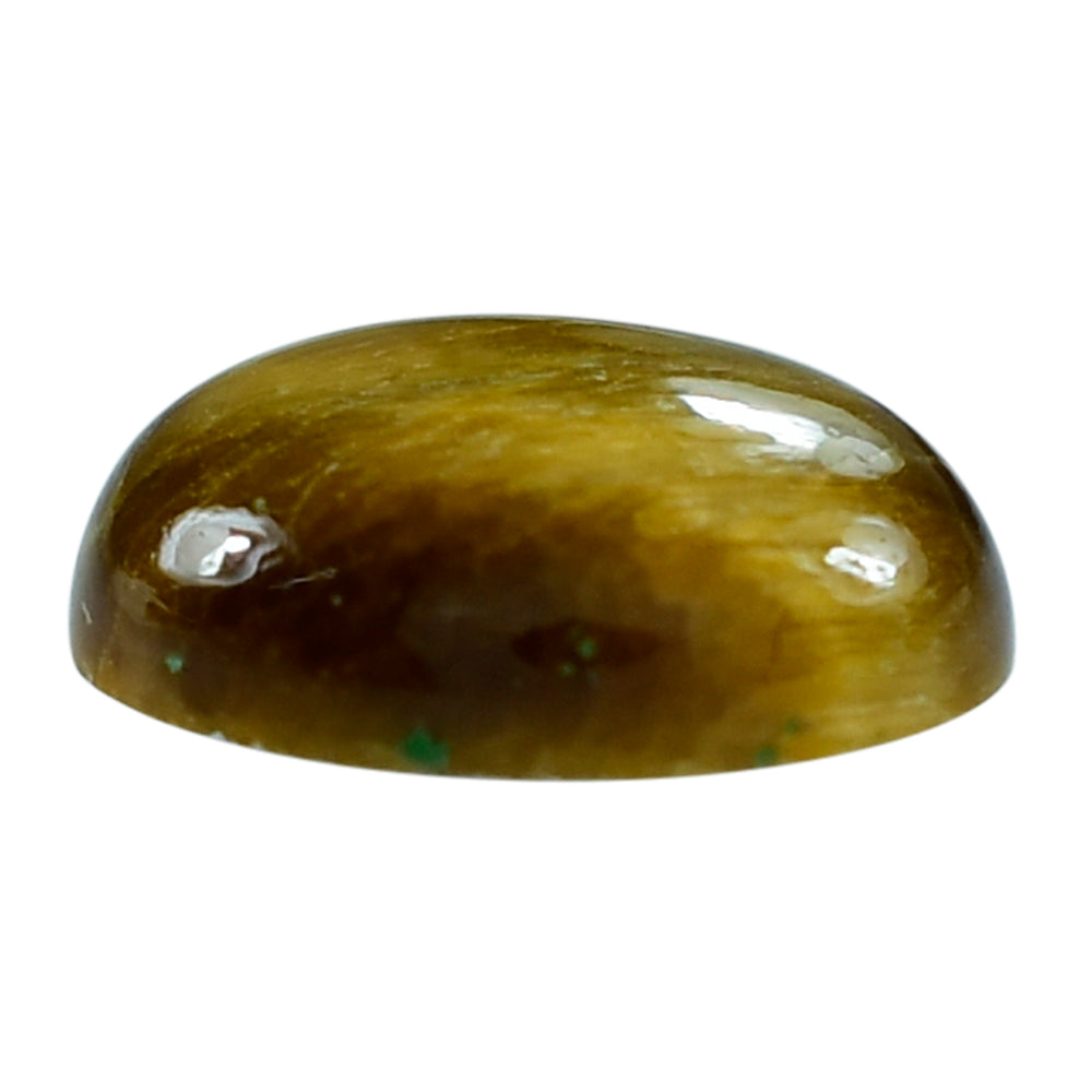 YELLOW TIGER EYE PLAIN OVAL CAB (OPAQUE)(CLEAN) 9.00X7.00 MM 1.54 CTS