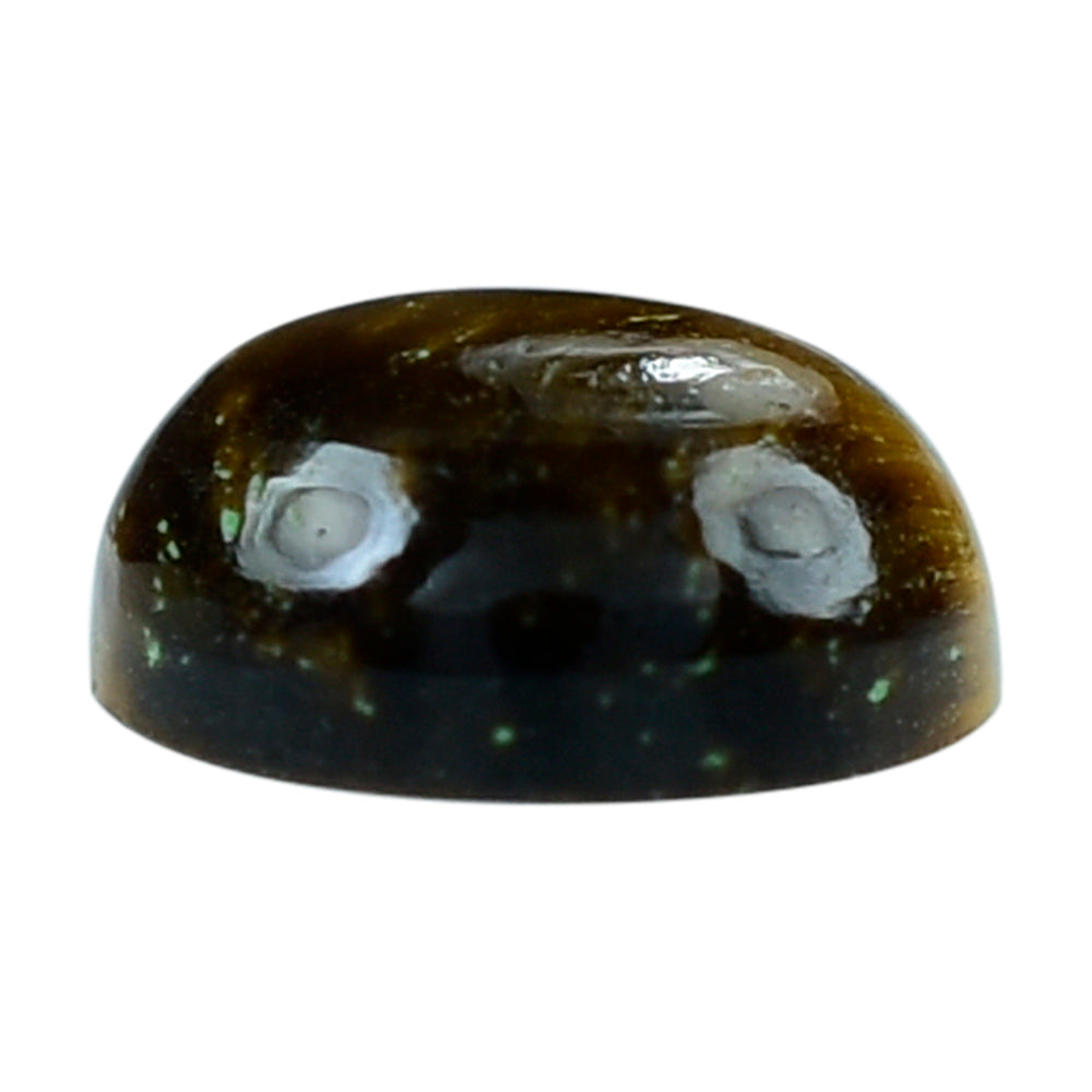 YELLOW TIGER EYE PLAIN ROUND CAB (OPAQUE)(CLEAN) 6.50X6.50 MM 1.02 CTS