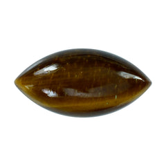 YELLOW TIGER EYE PLAIN MARQUISE CAB (OPAQUE)(HI) 20.00X10.00 MM 7.18 CTS