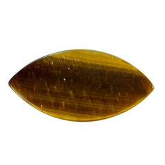 YELLOW TIGER EYE PLAIN MARQUISE CAB (OPAQUE)(HI) 20.00X10.00 MM 7.18 CTS