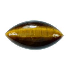 YELLOW TIGER EYE PLAIN MARQUISE CAB (OPAQUE)(CLEAN) 20.00X10.00 MM 7.26 CTS