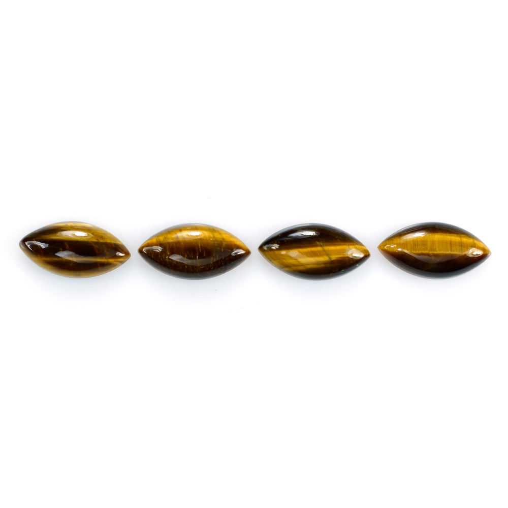 YELLOW TIGER EYE PLAIN MARQUISE CAB (OPAQUE)(CLEAN) 20.00X10.00 MM 7.26 CTS