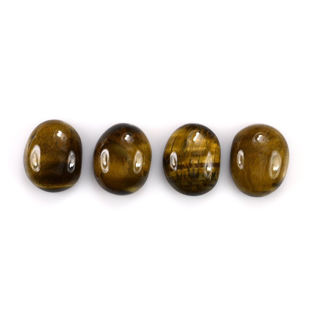 TIGER EYE QUARTZ UNEVEN CAB FOR RING LARGE 26X21MM  43.55 Cts.