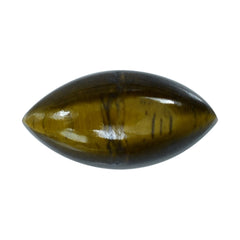 YELLOW TIGER'S EYE QUARTZ MARQUISE CAB 12X6MM 2.37 Cts.