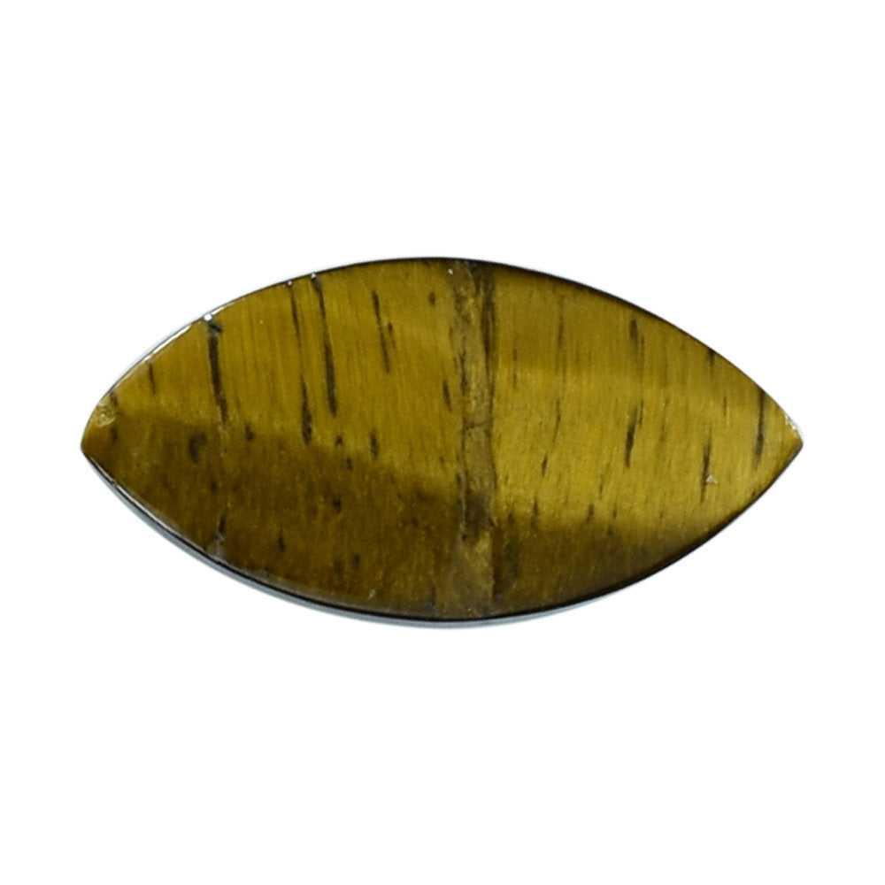 YELLOW TIGER'S EYE QUARTZ MARQUISE CAB 12X6MM 2.37 Cts.