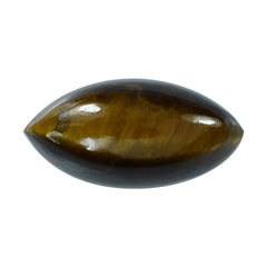 YELLOW TIGER'S EYE QUARTZ MARQUISE CAB 14X7MM 3.61 Cts.