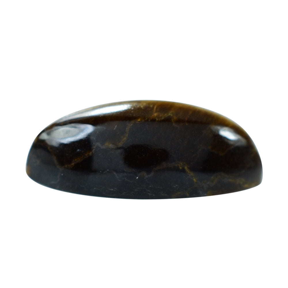 YELLOW TIGER'S EYE QUARTZ MARQUISE CAB 14X7MM 3.61 Cts.