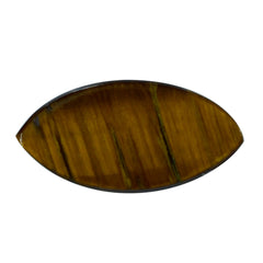YELLOW TIGER'S EYE QUARTZ MARQUISE CAB 14X7MM 3.61 Cts.