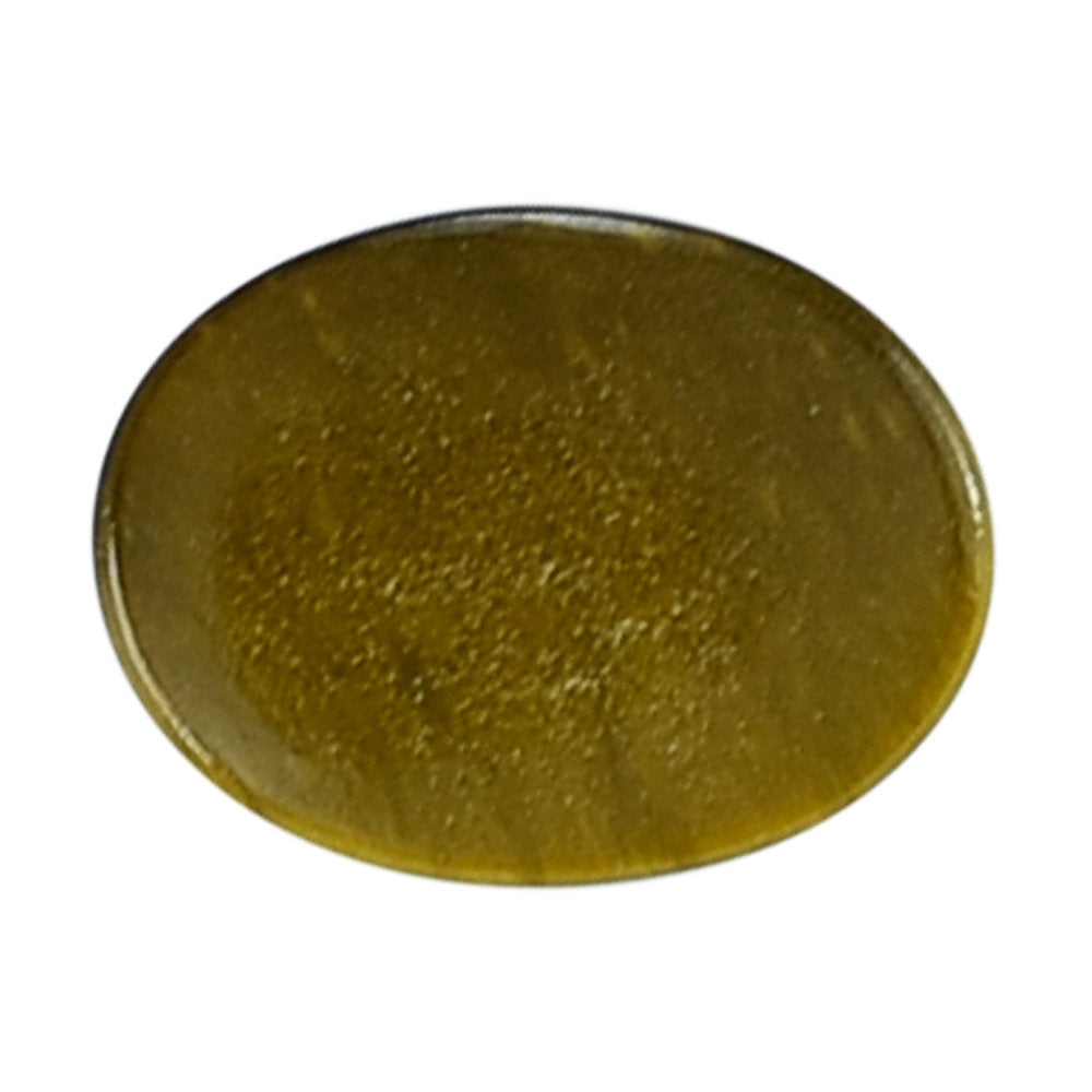 YELLOW TIGER'S EYE QUARTZ OVAL CAB 8X6MM 1.62 Cts.