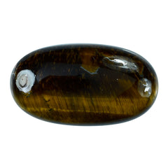TIGER EYE QUARTZ OVAL CAB 32X18MM 32.75 Cts.