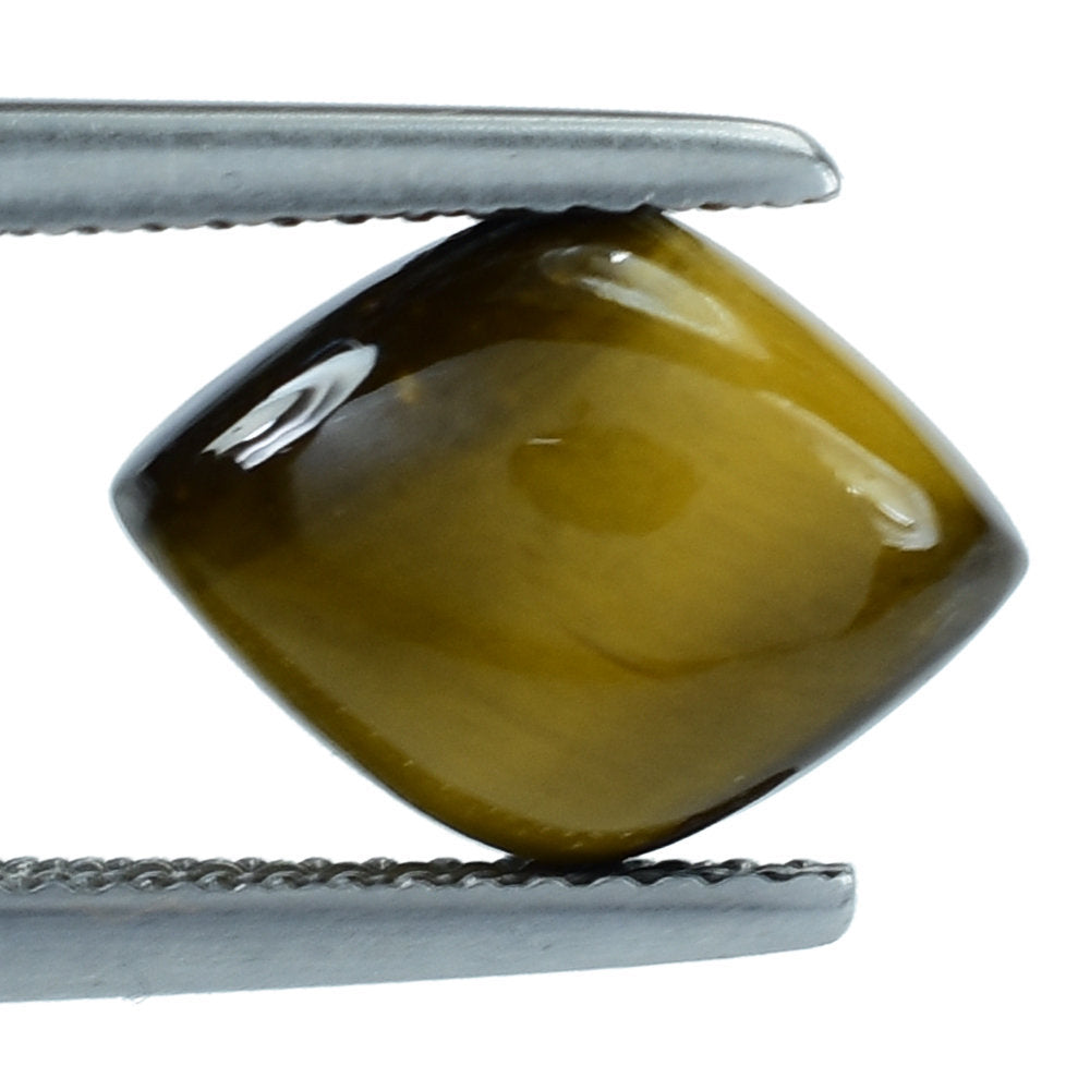 YELLOW TIGER'S EYE QUARTZ DIAMOND SHAPE FANCY 12X8.70MM 2.88 Cts.