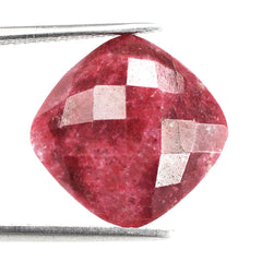 THULITE CHECKER CUSHION CAB 14MM 8.00 Cts.