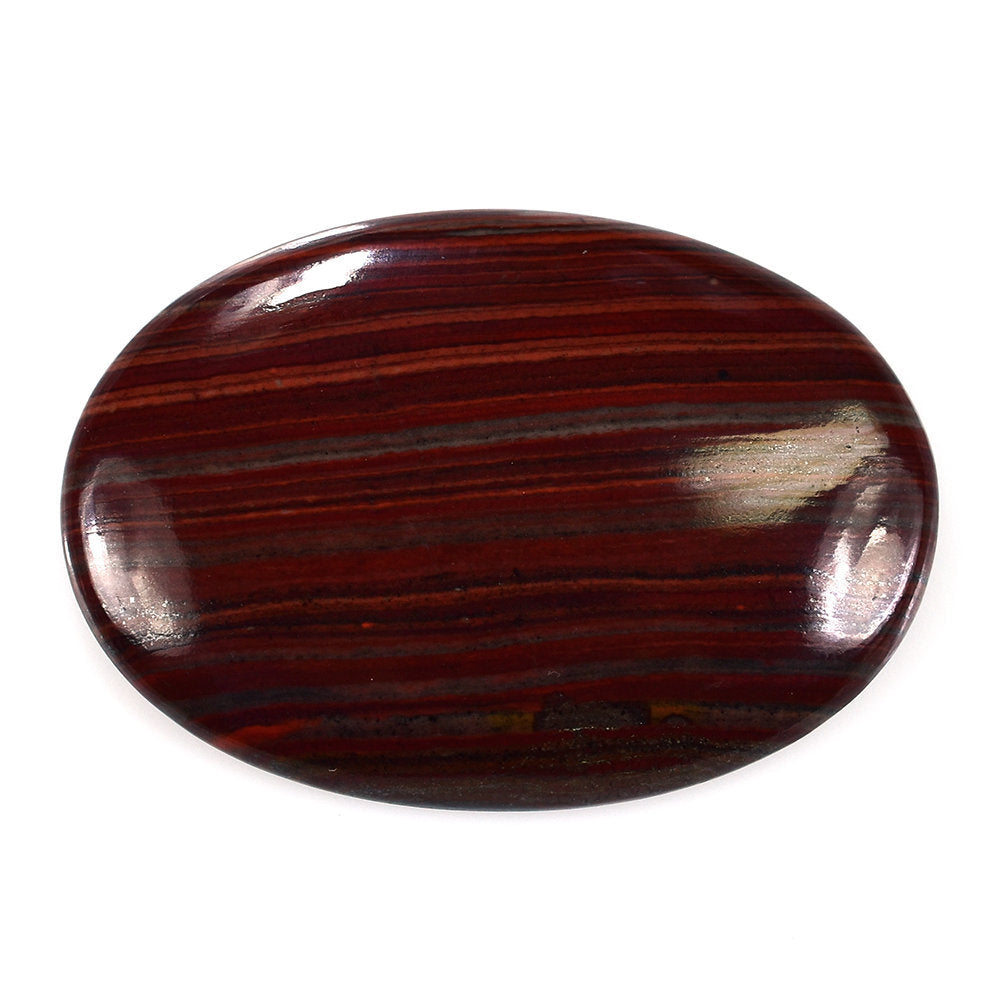 TIGER IRON PLAIN OVAL CAB 50X35MM 133.38 Cts.