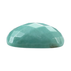 TURQUOISE CHECKER CUSHION CAB 20X15MM 16.48 Cts.
