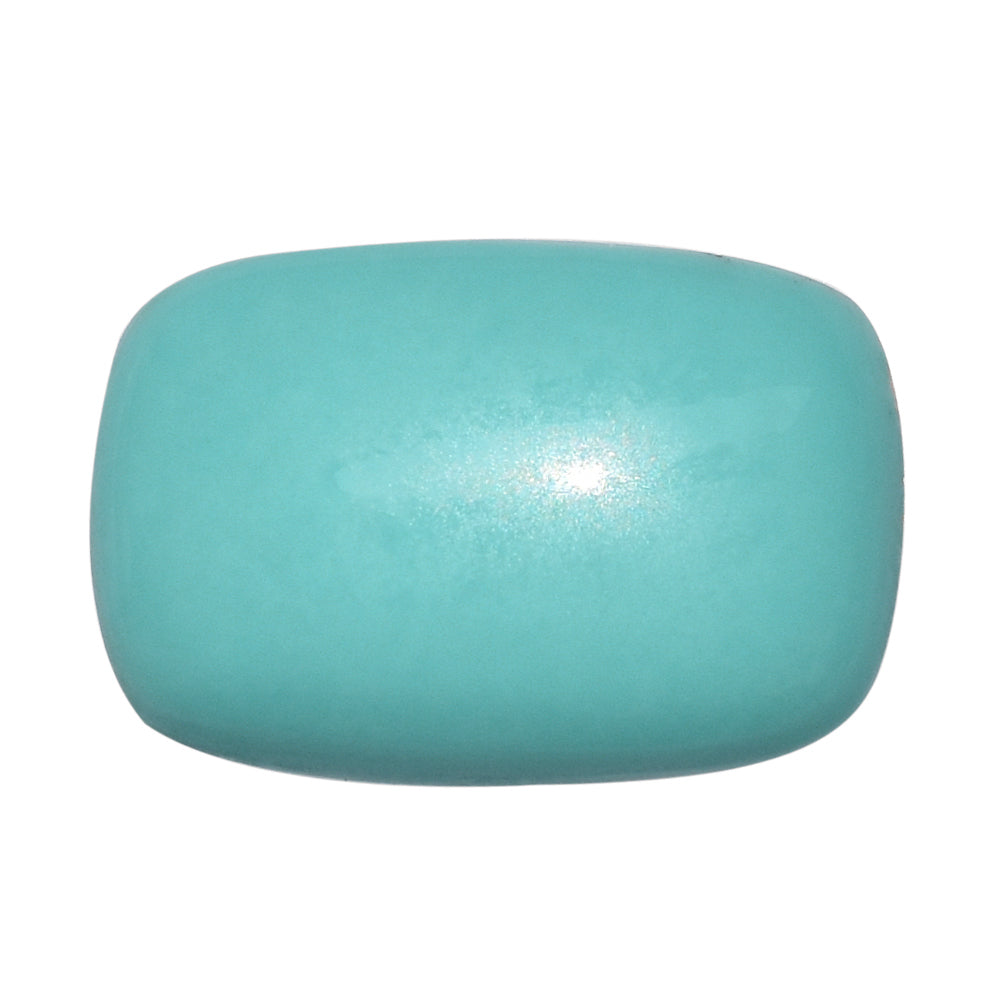 NATURAL TURQUOISE CUSHION CAB 18X12MM 7.87 Cts.