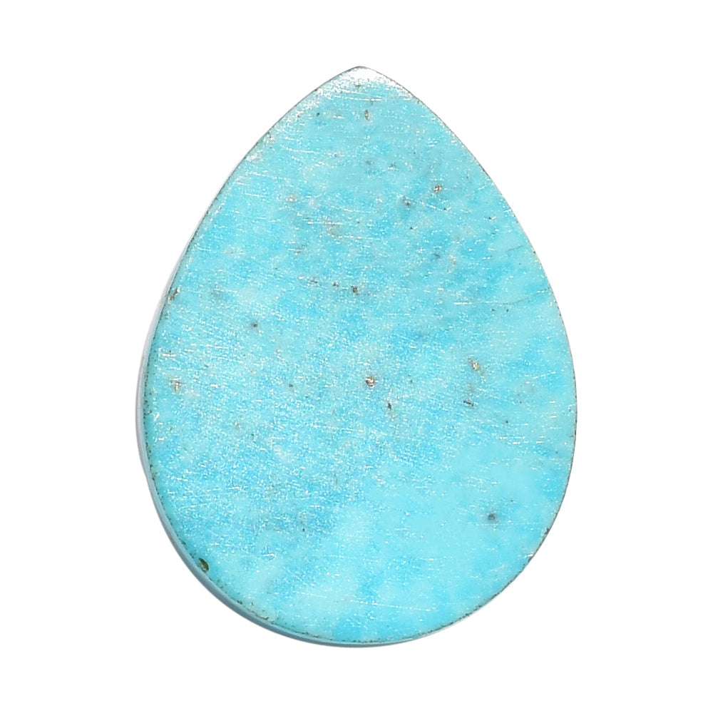 NATURAL TURQUOISE PEAR CAB 20X15MM 11.21 Cts.