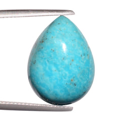 NATURAL TURQUOISE PEAR CAB 20X15MM 11.21 Cts.