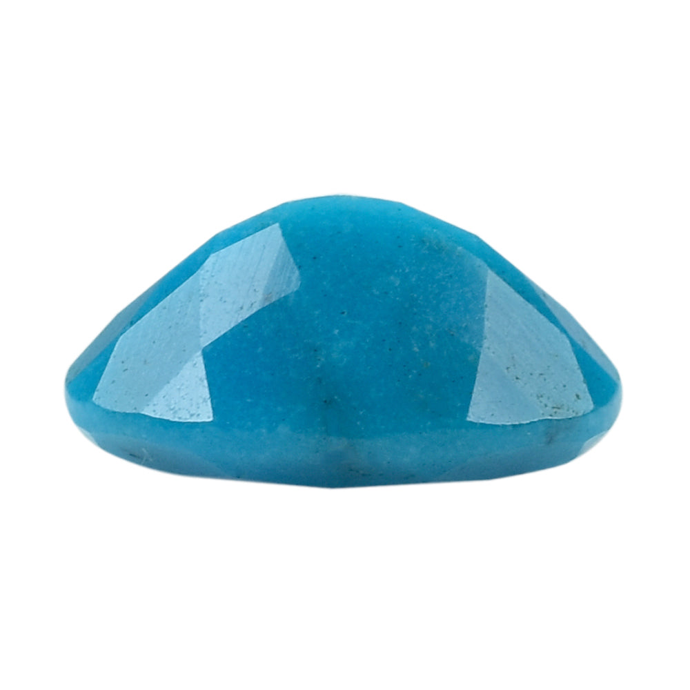 NATURAL TURQUOISE CUT OVAL 14X10MM 5.38 Cts.