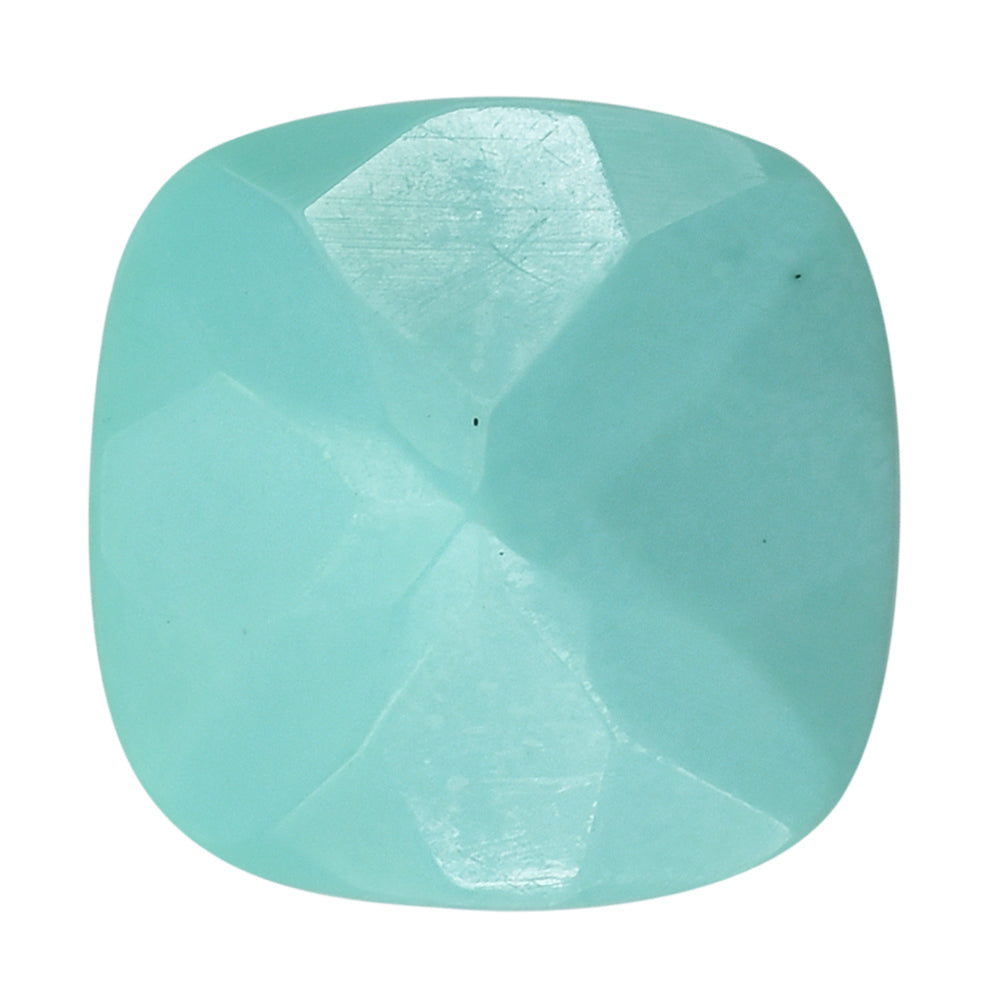 TURQUOISE BRIOLETTE CUSHION (FULL DRILL) 10MM 3.93 Cts.