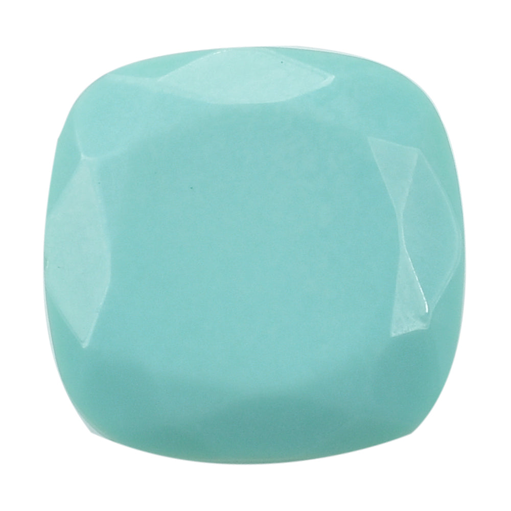 TURQUOISE CUT CUSHION (FLAT) 12MM 5.80 Cts.