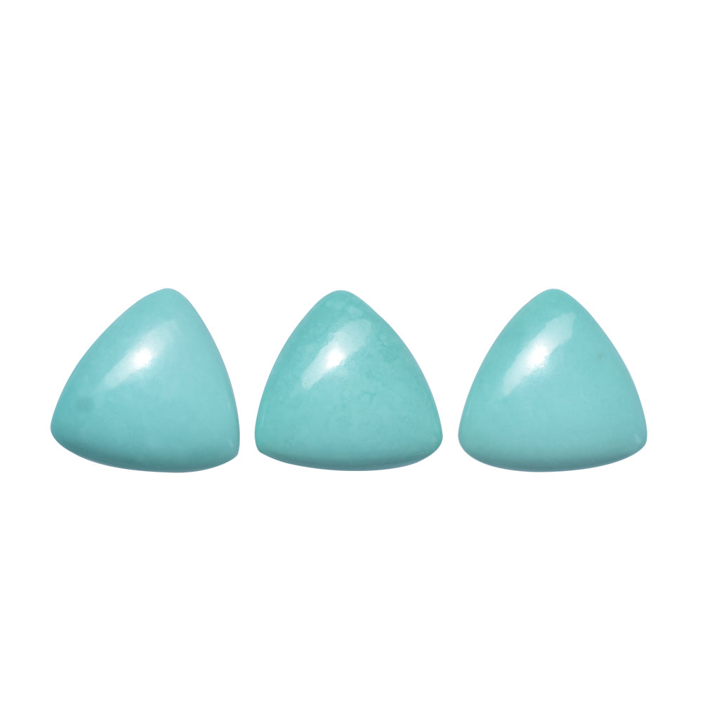 TURQUOISE TRILLION CAB 16MM 7.34 Cts.